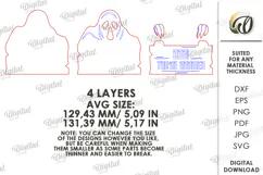 Halloween Door Sign Laser Cut. Halloween Decor SVG Product Image 2