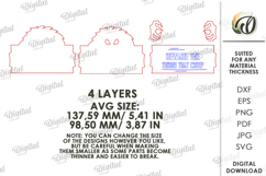 Halloween Door Sign Laser Cut. Halloween Decor SVG Product Image 2