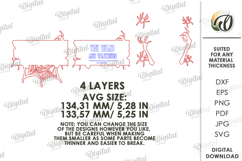 Halloween Door Sign Laser Cut. Halloween Decor SVG Product Image 2