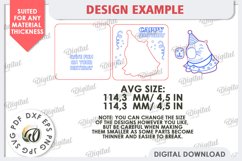 Happy Birthday Kids Cards LaserCut Bundle. Greeting Cards Product Image 4
