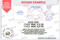 Happy Birthday Kids Cards LaserCut Bundle. Greeting Cards Product Image 10