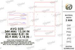 Kitchen organizer Laser Cut. Kitchen bag storage SVG Product Image 3