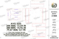 Kitchen organizer Laser Cut. Kitchen bag storage SVG Product Image 3