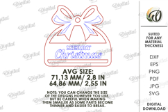 Macrame Christmas Ornament Lasercut.Christmas Tree Decor SVG Product Image 2