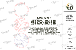 Modern Serving Tray Laser Cut . Wooden Tray SVG Product Image 2