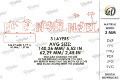 Nativity Word Stand Laser Cut. Stand Decor SVG Product Image 2