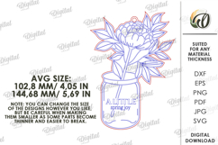 Paintable Ornaments Bundle Laser cut. Floral Ornament SVG Product Image 3