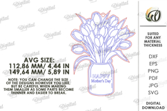 Paintable Floral Ornament Laser cut. Paint Ornament SVG Product Image 2