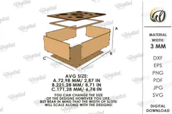 Paintable Wooden Kids Puzzle Laser Cut. Elephant SVG Product Image 2