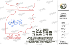 Personalized Nail Display Board Laser Cut. Nail Display SVG Product Image 2