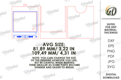 Personalized Song Ornament Laser Cut. Valentine SVG Product Image 2