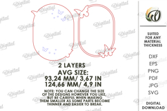 3D Personalized Name Plaque Laser Cut. Wall Decor SVG Product Image 2