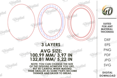 3D Personalized Name Plaque Laser Cut. Wall Decor SVG Product Image 2