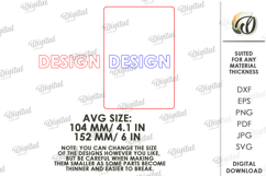 Boho Home Decor Laser Cut. Floral wall art. Layered sign SVG Product Image 2