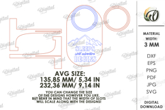 Sleeps Until Vacation Countdown Plague Laser cut Product Image 2