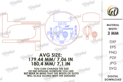 Sleeps Until Vacation Countdown Plague Laser cut Product Image 2