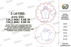 3D Spring Decor Laser Cut. Home Decor SVG Product Image 2