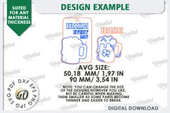St. Patrick’s Day Gift Tag Laser Cut. Lucky Charm SVG Product Image 2