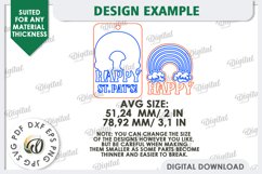 St. Patrick’s Day Gift Tag Laser Cut. Lucky Charm SVG Product Image 2