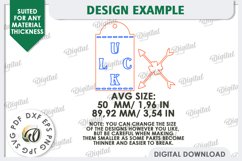 St. Patrick’s Day Gift Tag Laser Cut. Lucky Charm SVG Product Image 2