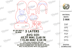 Thanksgiving Stand Decor Laser Cut. Native American SVG Product Image 2