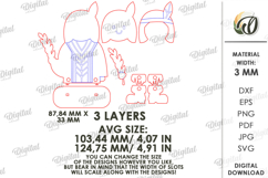 Thanksgiving Stand Decor Laser Cut. Native American SVG Product Image 2