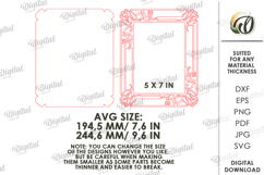 Wedding Invitations Bundle Laser Cut. Wooden Invitations SVG Product Image 2