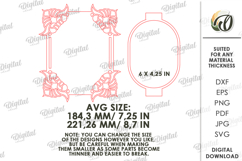 Wedding Invitation Laser Cut. Wooden Invitation SVG Product Image 2