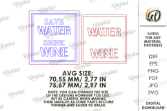 Wine Tiered Tray Decor Laser Cut. Wine Wall Decor SVG Product Image 2