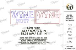 Wine Tiered Tray Decor Laser Cut. Wine Wall Decor SVG Product Image 2