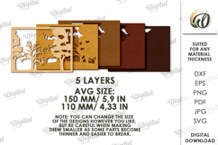 Autumn Layered Home Decor Laser Cut. Wooden Decor SVG Product Image 2