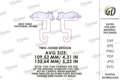Table Bag Hooks Bundle Laser Cut. Portable Purse Hanger SVG Product Image 6