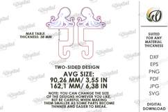 Table Bag Hook Laser Cut. Portable Purse Hanger SVG. Octopus Product Image 2