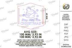 Blanket tag Laser Cut. Gift Tag SVG Product Image 2