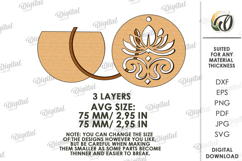 Hanging Closet Sachets Bundle Laser Cut. Wardrobe Sachet SVG Product Image 5