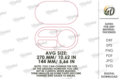 3D Dump Tray Laser Cut. Storage Organizer.Catchall Tray SVG Product Image 2