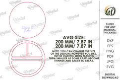 3D Dump Tray Laser Cut. Storage Organizer.Catchall Tray SVG Product Image 2