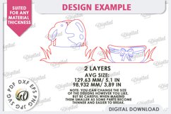 Easter Wooden Decor Laser Cut Bundle. Wall Decor SVG Product Image 10