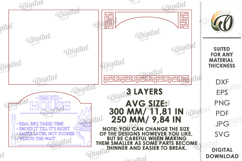 3D Grill Wall Art Bundle Laser Cut. Kitchen Wall Decor SVG Product Image 5