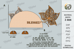 3D Home Decor Laser Cut. Stand Decor SVG Product Image 2