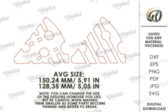 3D Hot Pad Laser Cut. Kitchen Decor. Hot Dish trivet SVG Product Image 2