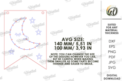 Lacing Banner Laser Cut. Nursery Wall Decor.Bunting Flag SVG Product Image 2