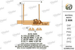 Photo Holders Frames Bundle Laser Cut. Photo Stand SVG Product Image 3