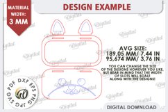 Animal Glasses Holders Laser Cut Bundle. Eyeglass Tray SVG Product Image 5