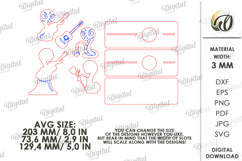 Halloween Light Stands Bundle Laser Cut. Candle Holder SVG Product Image 4