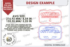 Easter Retro Signs Laser Cut Bundle. Easter Decor SVG Product Image 4