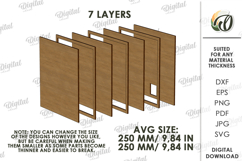 Light Up Wall Art Laser Cut. Led Wall Decor SVG Product Image 2