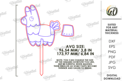 Cinco De Mayo Topper Bundle Laser Cut. Wooden Mexican Topper Product Image 11