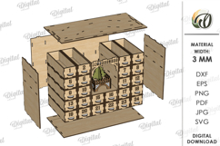 Christmas Advent Calendar Laser Cut. Christmas Countdown SVG Product Image 6