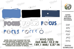 3D Layered Papercut Wall Decor. Wall Art SVG. Focus Product Image 2